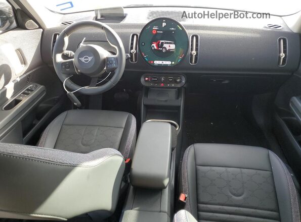 WMZ23GA08S7P89886 2025 MINI COUNTRYMAN White Առջևի վահանակի տեսք
