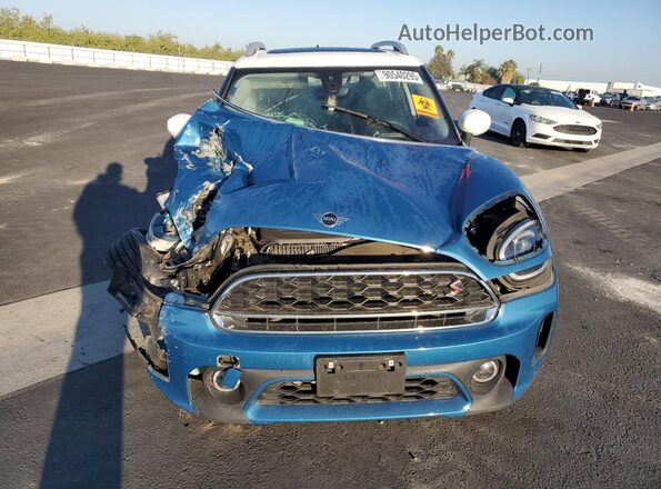 WMZ53BR06P3R02589 2023 MINI COOPER Blue Widok z przodu