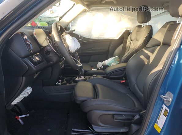 WMZ53BR06P3R02589 2023 MINI COOPER Blue Widok wnętrza z przodu