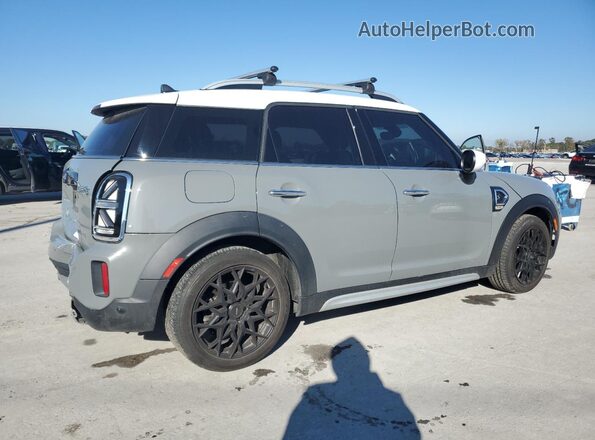 WMZ53BR08M3M91336 2021 MINI COOPER Gray Задня права чверть