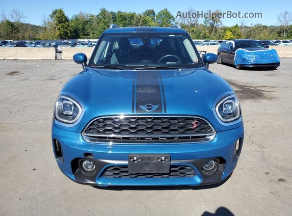 WMZ83BR06P3P65845 2023 MINI COOPER Синий Вид спереди