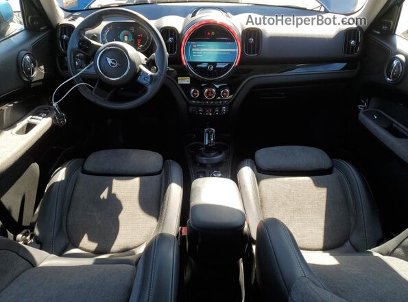 WMZ83BR06P3P65845 2023 MINI COOPER Синий Вид панели приборов