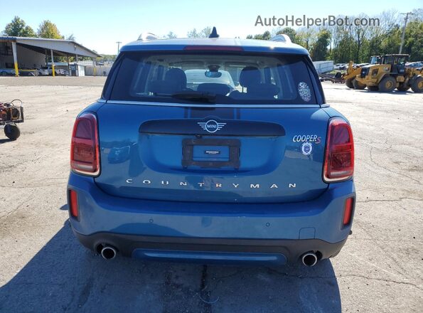 WMZ83BR06P3P65845 2023 MINI COOPER Синий Вид сзади