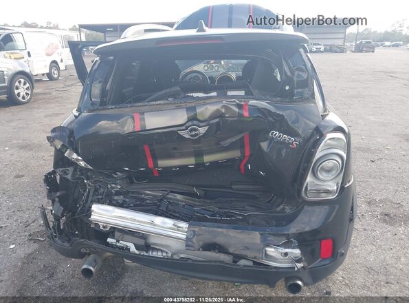 WMZYT3C34H3D98201 2017 MINI COUNTRYMAN Black Vista frontal