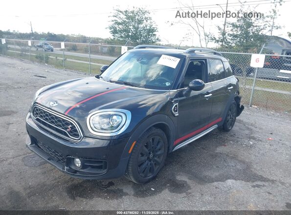 WMZYT3C34H3D98201 2017 MINI COUNTRYMAN Black Vista tres cuartos delantera izquierda