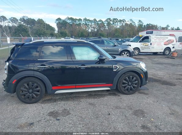 WMZYT3C34H3D98201 2017 MINI COUNTRYMAN Black Vista interior trasera