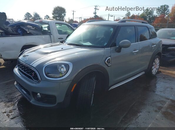 WMZYT3C57K3E97765 2019 MINI COUNTRYMAN Серебряный Передняя левая четверть