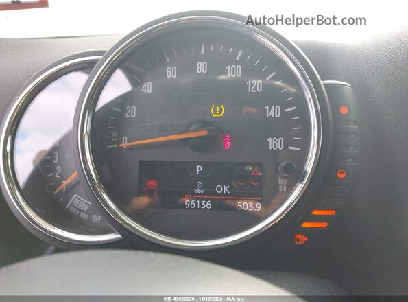 WMZYT5C32H3D80047 2017 MINI COUNTRYMAN Gray Vista de los asientos traseros