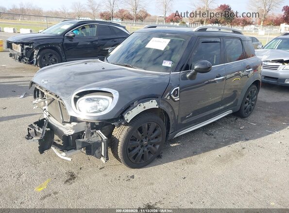 WMZYT5C32H3D80047 2017 MINI COUNTRYMAN Gray Vista tres cuartos delantera izquierda