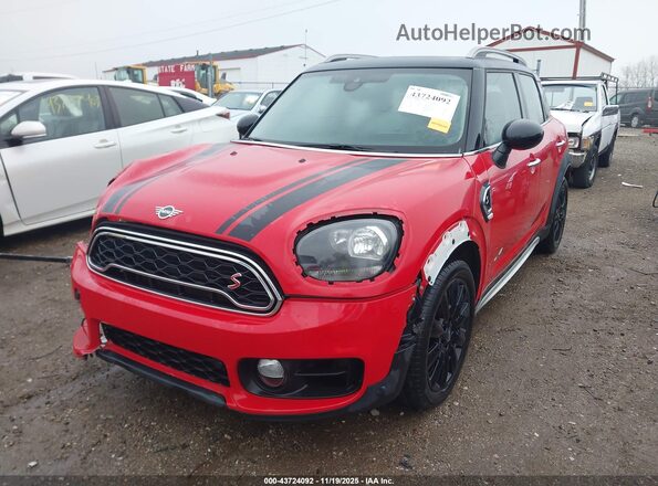 WMZYT5C50K3G95065 2019 MINI COUNTRYMAN Red წინა მარცხენა ხედი სამი მეოთხედიდან
