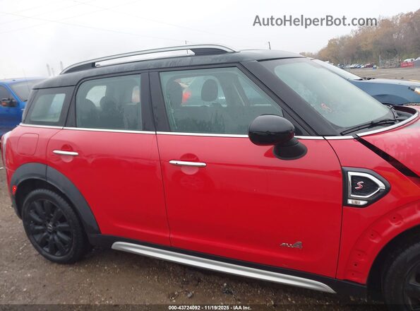 WMZYT5C50K3G95065 2019 MINI COUNTRYMAN Red უკანა სალონის ხედი