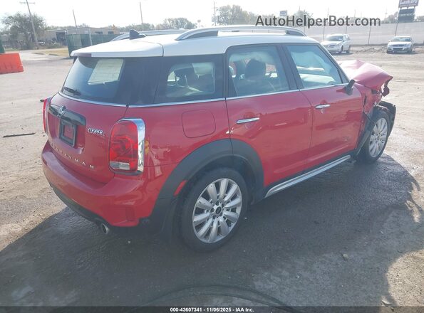 WMZYT5C53K3G94007 2019 MINI COUNTRYMAN Red Задня права чверть