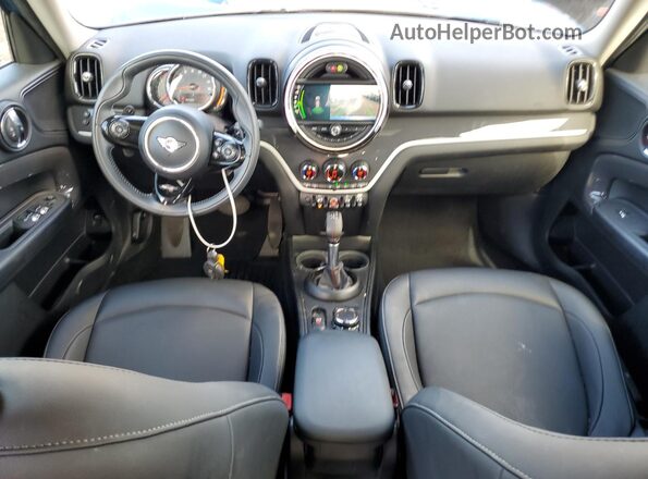 WMZYT5C57K3J88127 2019 MINI COOPER Синий Вид панели приборов