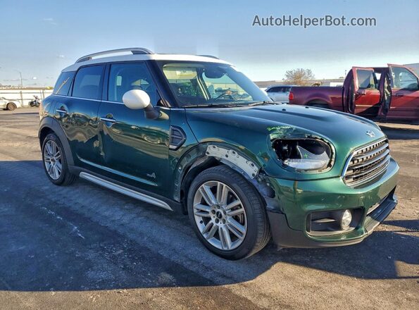 WMZYV5C30J3E04698 2018 MINI COOPER Green Delantero derecho