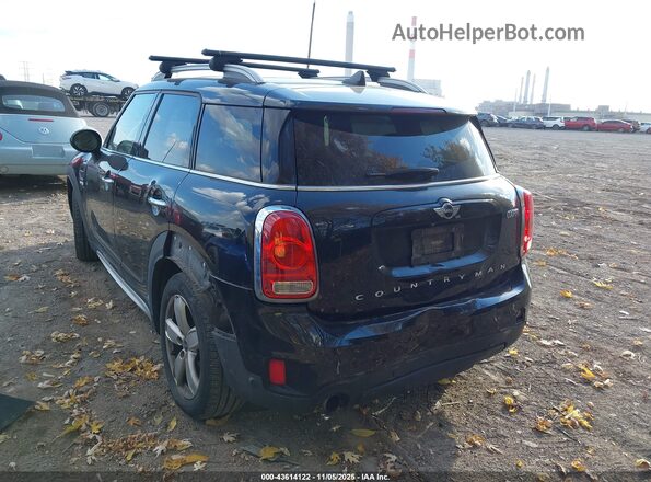 WMZYV5C37H3E01629 2017 MINI COUNTRYMAN Black Tył lewy