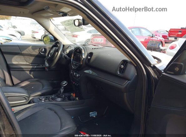 WMZYV5C37H3E01629 2017 MINI COUNTRYMAN Black Widok wnętrza z przodu