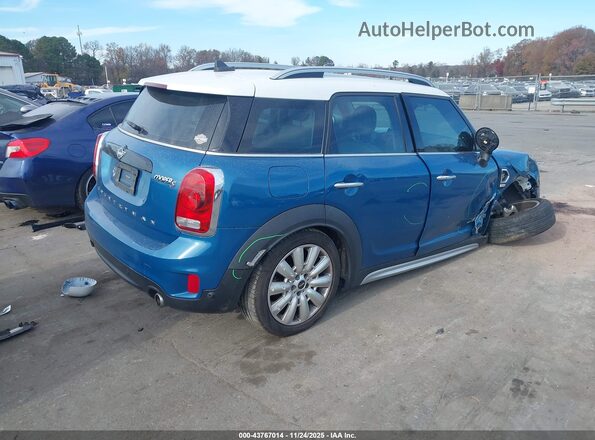 WMZYX1C05L3L28842 2020 MINI COUNTRYMAN Blue Հետևի աջ