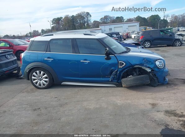 WMZYX1C05L3L28842 2020 MINI COUNTRYMAN Blue Սալոնի հետևի տեսք