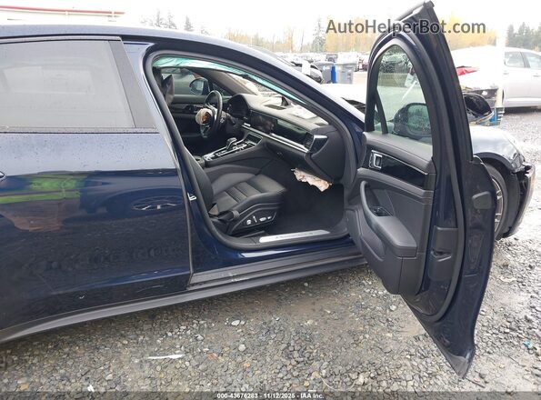WP0AA2A71LL103195 2020 PORSCHE PANAMERA Blue Вид салону спереду
