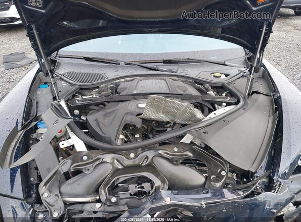 WP0AA2A71LL103195 2020 PORSCHE PANAMERA Blue Вид ззаду