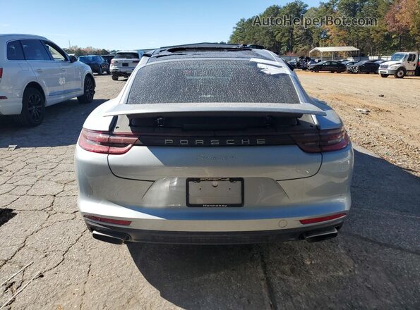 WP0AA2A73LL100654 2020 PORSCHE PANAMERA Silver Rear view