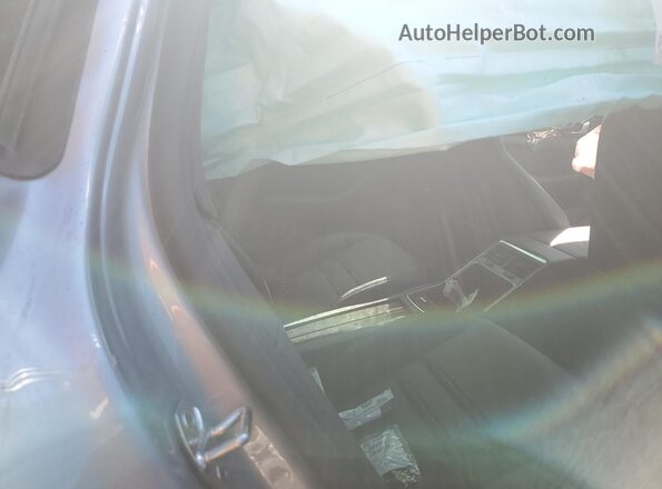 WP0AA2A73LL100654 2020 PORSCHE PANAMERA Silver Rear seats view