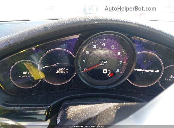 WP0AA2A75KL102341 2019 PORSCHE PANAMERA Black უკანა სავარძლების ხედი