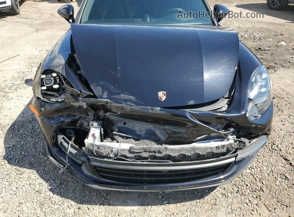WP0AA2A76HL102437 2017 PORSCHE PANAMERA Black Widok wnętrza z tyłu