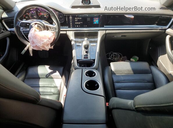 WP0AA2A76HL102437 2017 PORSCHE PANAMERA Black Widok deski rozdzielczej