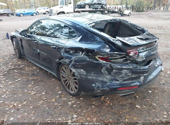 WP0AA2A77KL101059 2019 PORSCHE PANAMERA Синий Задняя левая четверть