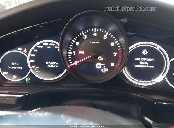 WP0AA2A77KL101059 2019 PORSCHE PANAMERA Синий Вид задних сидений
