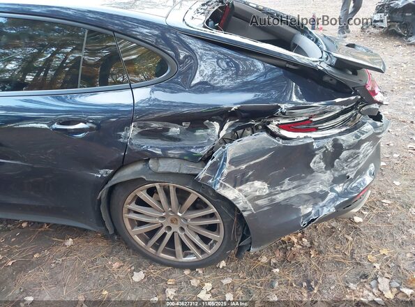 WP0AA2A77KL101059 2019 PORSCHE PANAMERA Синий Вид спереди