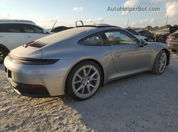WP0AA2A94SS206147 2025 PORSCHE 911 Серебряный Задняя правая четверть