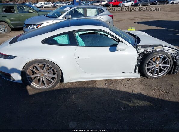 WP0AA2A95MS207049 2021 PORSCHE 911 Белый Вид задней части салона