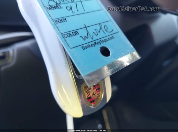 WP0AA2A95MS207049 2021 PORSCHE 911 Белый Вид панели приборов