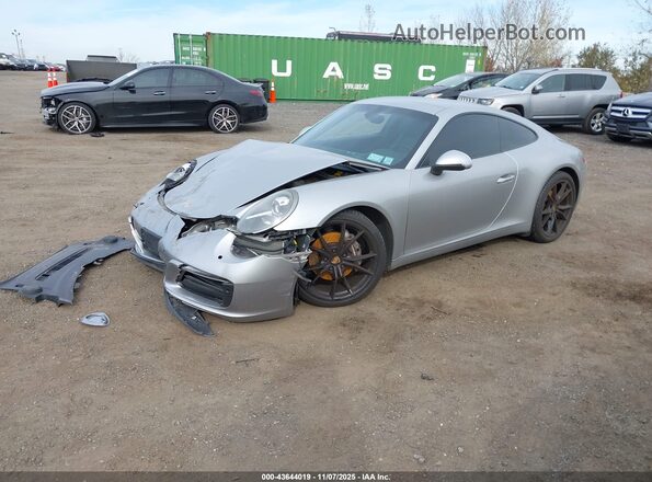 WP0AA2A97HS106276 2017 PORSCHE 911 Silver Przód lewy