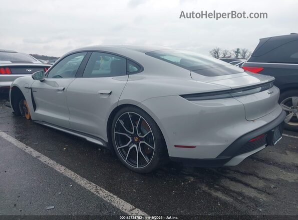 WP0AA2Y10SSA11682 2025 PORSCHE TAYCAN Gray Задня ліва чверть