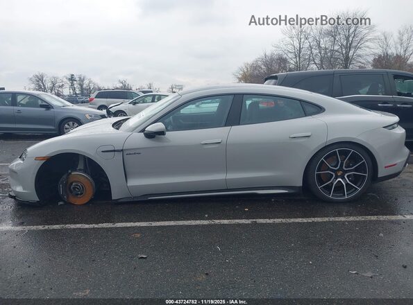 WP0AA2Y10SSA11682 2025 PORSCHE TAYCAN Gray Панорамний вид салону 360°
