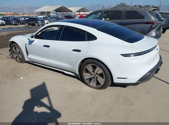 WP0AA2Y15PSA14648 2023 PORSCHE TAYCAN White Հետևի ձախ