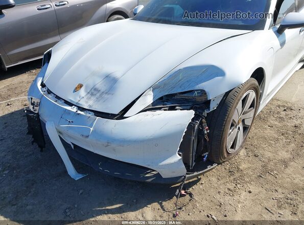 WP0AA2Y15PSA14648 2023 PORSCHE TAYCAN White Դիմացի տեսք
