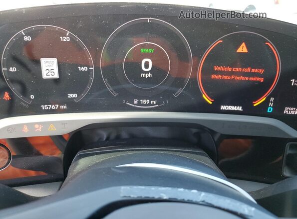 WP0AA2Y17RSA11530 2024 PORSCHE TAYCAN Серый Вид щитка приборов
