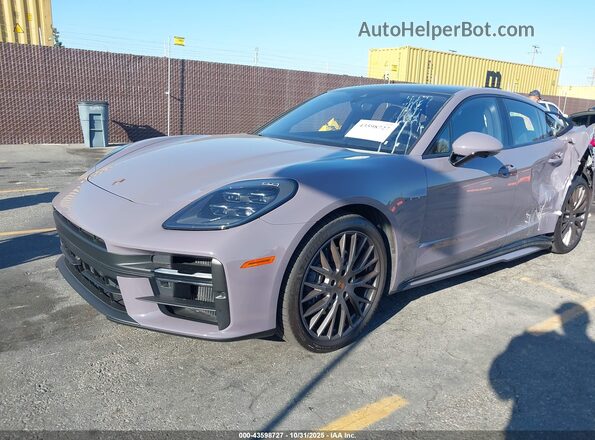 WP0AA2YA0SL007719 2025 PORSCHE PANAMERA Purple Առջևի ձախ երեք քառորդ տեսարան