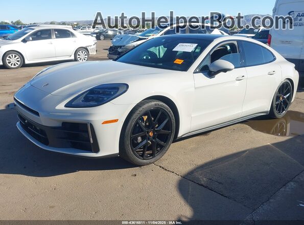 WP0AA2YA3SL004779 2025 PORSCHE PANAMERA Gray Առջևի ձախ երեք քառորդ տեսարան