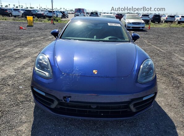 WP0AB2A74ML139235 2021 PORSCHE PANAMERA Blue Вид спереду