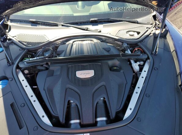 WP0AB2A74ML139235 2021 PORSCHE PANAMERA Blue Вид задньої частини салону