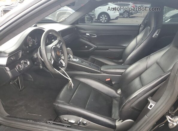 WP0AB2A91KS115575 2019 PORSCHE 911 Black Vista interior delantera