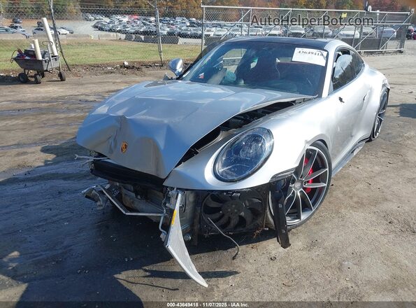WP0AB2A91LS229769 2020 PORSCHE 911 Silver წინა ხედი