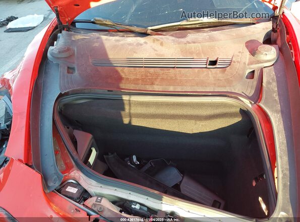 WP0AB2A96JS122326 2018 PORSCHE 911 Orange უკანა ხედი