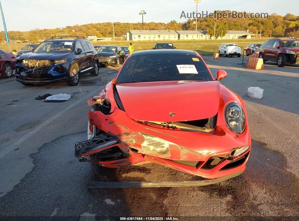 WP0AB2A96JS122326 2018 PORSCHE 911 Orange ხელსაწყოთა პანელის ხედი