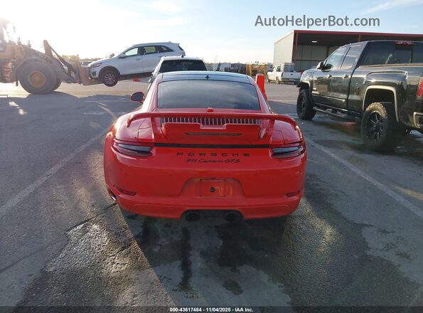 WP0AB2A96JS122326 2018 PORSCHE 911 Orange 